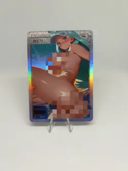 Pokemon Anime Waifu ACG DIY Trainer Art Card - Image 1