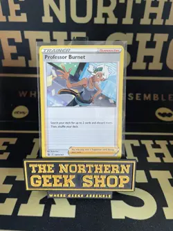 Professor Burnett SWSH167 Black Star Promo Mint Pokemon Card - Image 1