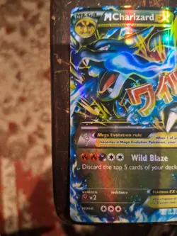 Pokemon M Charizard EX Flashfire 69/106 Holo Mega Ultra Rare TCG Card - Image 3