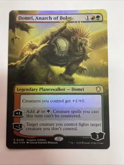 Domri, Anarch of Bolas (Borderless) Commander: Bloomburrow Foil #98 Mythic - Image 1