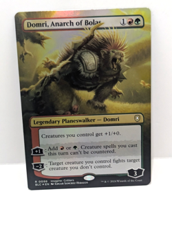 Domri, Anarch of Bolas - Bloomburrow - Rare - Borderless - Foil - BLC 098 - - Image 1