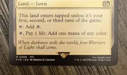 Magic the Gathering: Final Fantasy 1 - Starting Town - 289 - Regular - Image 3