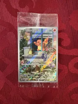 Pokemon Charmander Promo SVP 044 Black Star Obsidian Flames (Sealed) 2023 Mint - Image 1