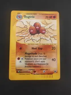 POKEMON EXPEDITION reverse Holo Dugtrio 10/165 Near Mint ENG - Image 1
