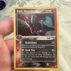 Dark Houndoom - 5/109 - Pokemon Ex Team Rocket Returns Reverse Holo HP - Image 1