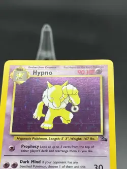 Hypno - 8/62 - Fossil 1999 - WOTC - Holo Rare - NM/LP - Pokemon TCG Card - Image 2