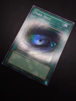 YUGIOH 2002 | DARK HOLE | LOB-E041 | OLD PRINT (MAGIC) | EXCELLENT - Image 3