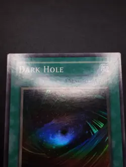 YUGIOH 2002 | DARK HOLE | LOB-E041 | OLD PRINT (MAGIC) | EXCELLENT - Image 4