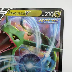 Pokemon TCG Rayquaza V & VMAX 100/159 101/159 Set Crown Zenith NM Holo - Image 5