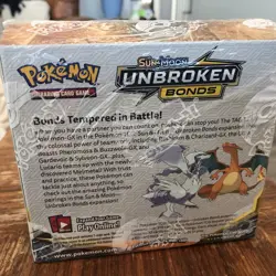 Pokemon Sun & Moon Unbroken Bonds Sealed Booster Box W/ acrylic case - Image 2