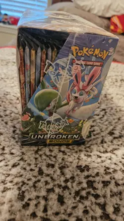 Pokemon Sun & Moon Unbroken Bonds Sealed Booster Box W/ acrylic case - Image 3