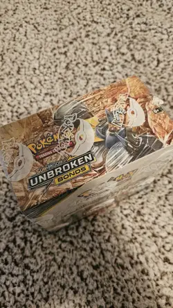 Pokemon Sun & Moon Unbroken Bonds Sealed Booster Box W/ acrylic case - Image 5