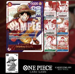 12x Promo Packs+ One Piece TCG Sealed Case 12x Booster Box OP13-Carrying ENG - Image 3