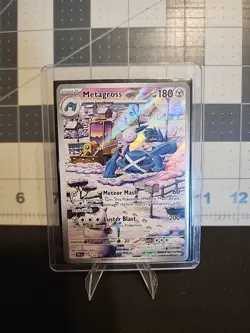 Pokemon TCG Metagross 178/162 Temporal Forces Illustration Rare - Image 1