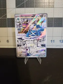 Pokemon TCG Metagross 178/162 Temporal Forces Illustration Rare - Image 2