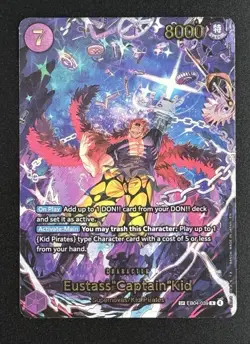Eustass"Captain"Kid - EB04-039 (SP) EB04-039 The Azure Sea's Seven Foil - Image 1
