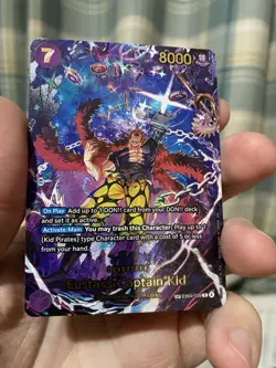 One Piece TCG - Eustass "Captain" Kid SP - The Azure Sea's Seven - EB04-039 ENG! - Image 2