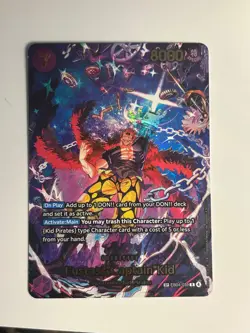 Eustass"Captain"Kid - EB04-039 (SP) The Azure Sea's Seven Foil - Near Mint - Image 1