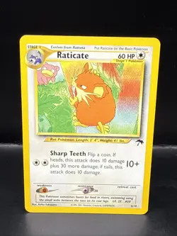 Pokemon Card - Raticate Southern Islands 6/18 Promo Non Holo - Image 1