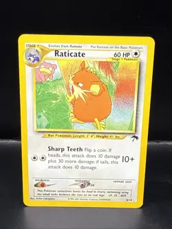 Pokemon Card - Raticate Southern Islands 6/18 Promo Non Holo - Image 2