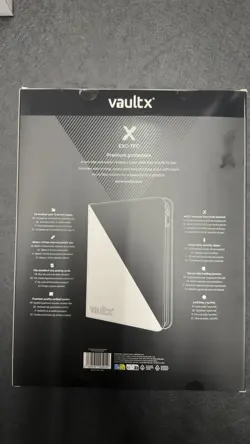Vault X Exo-Tec Zip Binder SV10.5 16 Pocket XXL - Pokemon Black Bolt White Flare - Image 2