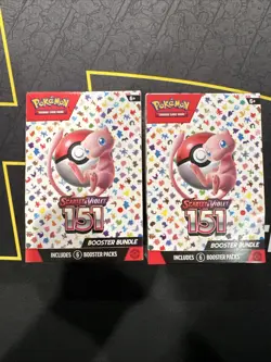 POKEMON TCG: SCARLET & VIOLET 2X 151 BOOSTER BUNDLES NEW IN SEALED BOX - Image 1