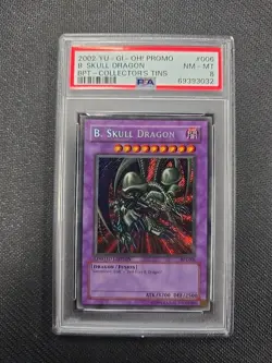 Yugioh PSA 8 B. Skull Dragon BPT-006 2002 Collectors Tin Limited Edition - Image 1