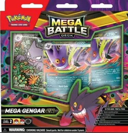 Pokemon TCG Mega Battle Deck Mega Gengar ex Factory Sealed Brand New - Image 1