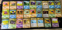 Pokemon Cards Japanese Fossil Bundle LP-NM Condition Pocket Monsters Vintage x26 - Image 1