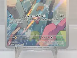 Pokemon Dewott 106/086 White Flare Illustration Rare IR Holo TCG Card - Image 5