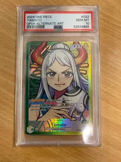 Yamato (OP06-022 L) PSA 10 - One Piece Card Game ENGLISH 92644665 - Image 1