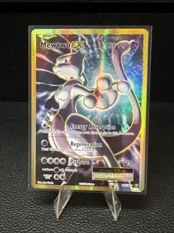 Pokemon TCG Mewtwo EX 103/108 Ultra Rare Holo Card Evolutions XY NM 2016 - Image 4