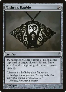Mishra's Bauble Coldsnap PLD Artifact Uncommon MAGIC GATHERING CARD ABUGames - Image 1
