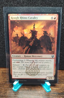 Rough Rhino Cavalry C 0152 MTG Avatar: The Last Airbender Foil - Image 1