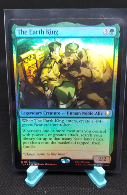 The Earth King R 0172 Foil MTG Avatar: the Last Airbender - Image 1