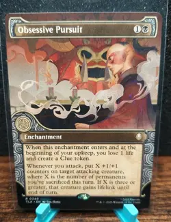 Obsessive Pursuit Showcase MTG Avatar: The Last Airbender R0340 - Image 1