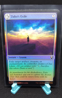 Zuko's Exile C 0003 Foil MTG Avatar: the Last Airbender - Image 1