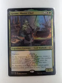 Gyome, Master Chef Commander 2021 Foil Magic the Gathering MTG - Image 1