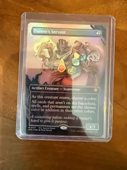 MTG Painter's Servant (Borderless) Special Guests Foil Magic the Gathering - Image 1