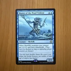 Master Of The Pearl Trident N/M The Lost Caverns of Ixalan Magic Gathering MTG - Image 1