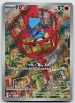 Riolu - (Pokemon Center Exclusive) Promo Holo ME: Mega Evolution Promo MEP010 NM - Image 1
