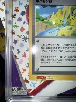 Graded PSA Pokemon Valley Japanese CoroCoro Jumbo Promo Pokemon Make An Offer - Image 3