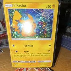 Pokemon TCG Pikachu Promo Holo SM86 Sun & Moon 2017 (VERY CLEAN) - Image 2