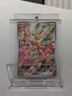 Pokemon TCG - Eevee #188 - Illustration Rare - Temporal Forces - NM - Image 3