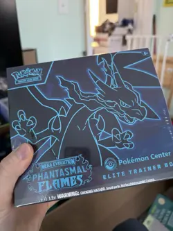 Pokemon Center Exclusive Phantasmal Flames ETB Sealed - Image 1