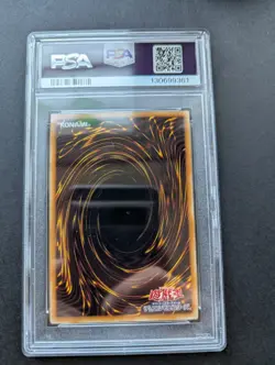 2008 YU-GI-OH! JPN YAP1-ANNIVERSARY PACK #JP006 DARK MAGICIAN GIRL PSA 10 - Image 2