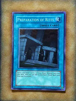 Yugioh Preparation Of Rites SOVR-EN057 Super Rare MP - Image 1