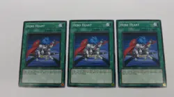 3x HERO HEART PLAYSET 1ST EDITION LCGX-EN085 COMMON YUGIOH NM / UNPLAYED - Image 1