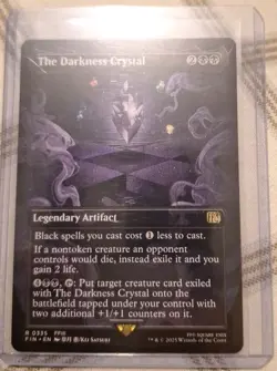 MTG - The Darkness Crystal - Borderless Rare #335 - Final Fantasy NM NON FOIL - Image 1