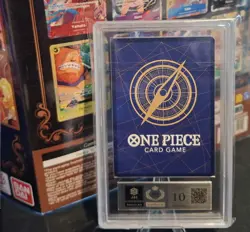 POP 1 One Piece Luffy TR OP08 Treasure Rare OP07-109 ARS 10 (JPN #1 Grading) - Image 5